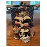 1992 Fitz & Floyd Halloween Hoedown Witch Cookie