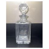 Edgewood Country club Crystal Decanter