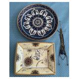 Wedgwood Dish & Handmade Nassos Plate