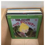 Box of Various Records