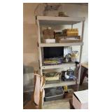 plastic Shelf & Contents