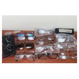 Group of Glasses & Clip on Shades