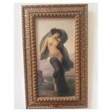 Framed Print on Canvas Evening Mood