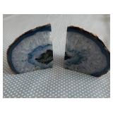 Geode Book Ends