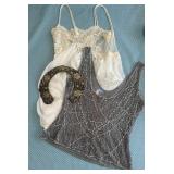 Beaded Top, Collar & Nightwear