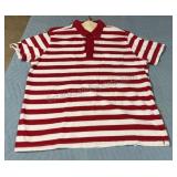 Mossimo brand red striped shirt XXL