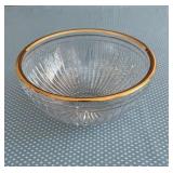 Waterford Gold Rim Bowl