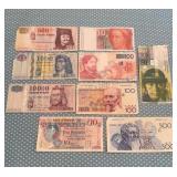 Collection of World Bank Notes