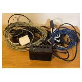 Audio Cords & mini amp