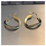 Gold Hoops 750 1.4 grams
