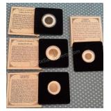 4 Ancient Roman Coins
