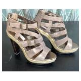 Simply Vera by Vera Wang metallic Tan Straps