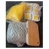 Throw Pillows & Lap Table