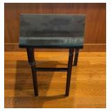 MCM Dunbar Side Table W/ Glass Top