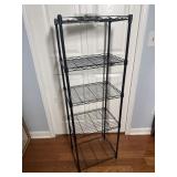Small Metal Wire Rack 11.5x16.5x50 inches tall