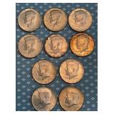 $5 Face 40% Kennedy Silver Half Dollars