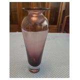 10 inch Blenko Glass Vase