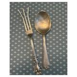 Sterling Fork & Baby Spoon