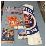 Group of Detroit Tiger Memorabilia
