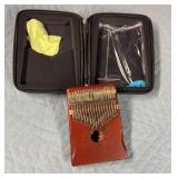 17-key wooden kalimba thumb piano