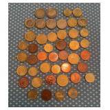 Group of Euro Coins
