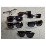 Group of sunglasses