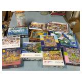 Group of puzzles Used Uncounted