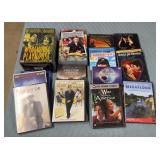 Group of assorted DVDs