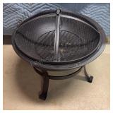 Small wood-burning fire pit 15 inch Tall