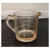 Vintage Pink Glass 1 Cup Measuring Cup