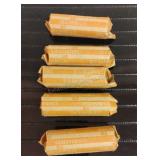 5 $10 Quarter Rolls