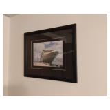 Framed Cruise Line Photography Art 18x22