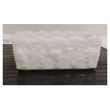 Vintage Fire King Milk Glass Planter