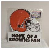 Cleveland Browns Large Outdoor Yard Sign
