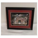 Framed Ohio Stadium Photography Art