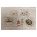 Assorted Ohio Area Ashtrays