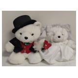 Mr and Mrs Santa Bears 2000