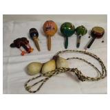 Assorted Souvenir Noise Makers/Musical Instruments