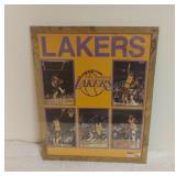LA Lakers Framed Art