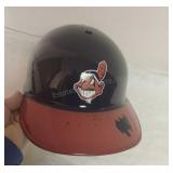 Autographed Cleveland Indians Plastic Helmet
