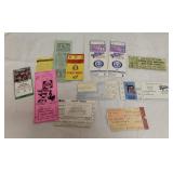 1984 Detroit Tigers World Series Ticket Stubs &