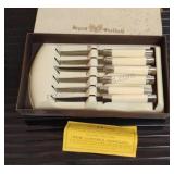 Vintage Regent Sheffield Steak Knife Set