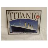 Titanic Tin Sign 12x16