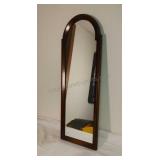 Vintage Imperial Mahogany Wall Mirror