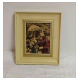 Vintage Framed Art 13x11