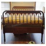 Jenny Lind Full Size Bed on Casters