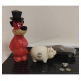 Folded Dollar Ring, Piggy Banks and More
