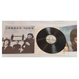 Wings London Town Record w/Poster
