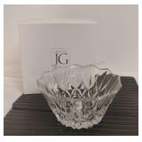 JG Durand Cathedral Crystal Bowl
