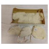 Vintage Unused Baby Sweater, Booties and Hat